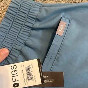 Figs Vintage Blue Scrub JoggersNew Size Extra Small New With Tags